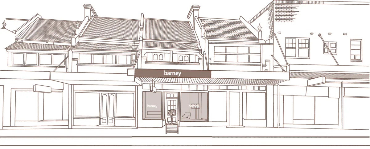 The Barney Paddington storefront